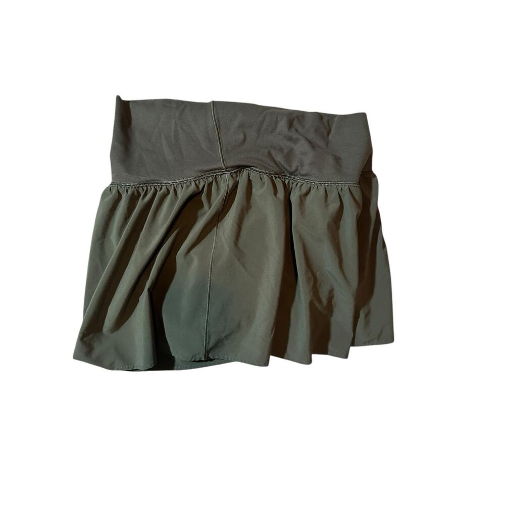 OFFLINE by Aerie Women’s Real Me Crossover Flowy Shorts Olive Green Size Large